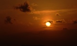 Maldive - Ari Atoll - tramonto 31-12-1995